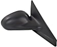 Passenger Side Mirror, Power, Non-Folding, Non-Heated, Textured Black, No Signal Light, No Memory, No Puddle Light, No Auto-Dimming, No Blind Spot Feature
