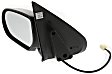 Driver Side Mirror, Power Adjust, Manual Folding, Non-Heated, Textured Black, No Signal Light, No Memory, No Puddle Light, No Auto-Dimming, No Blind Spot Feature