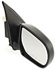 Passenger Side Mirror, Power Adjust, Manual Folding, Non-Heated, Textured Black, No Signal Light, No Memory, No Puddle Light, No Auto-Dimming, No Blind Spot Feature