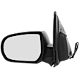 Driver Side Mirror, Power Adjust, Manual Folding, Non-Heated, Textured Black, No Signal Light, No Memory, No Puddle Light, No Auto-Dimming, No Blind Spot Feature