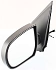 Driver Side Mirror, Power Adjust, Manual Folding, Non-Heated, Textured Black, No Signal Light, No Memory, No Puddle Light, No Auto-Dimming, No Blind Spot Feature