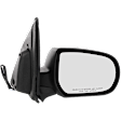 Passenger Side Mirror, Power, Manual Folding, Non-Heated, Textured Black, No Signal Light, No Memory, No Puddle Light, No Auto-Dimming, No Blind Spot Feature
