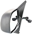 Driver Side Mirror, Power Adjust, Manual Folding, Non-Heated, Textured Black, No Signal Light, No Memory, With Puddle Light, No Auto-Dimming, No Blind Spot Feature