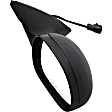 Passenger Side Mirror, Power Adjust, Non-Folding, Non-Heated, Textured Black, No Signal Light, No Memory, No Puddle Light, No Auto-Dimming, No Blind Spot Feature