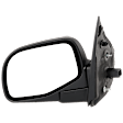 Driver Side Mirror, Power Adjust, Manual Folding, Non-Heated, Textured Black, No Signal Light, No Memory, No Puddle Light, No Auto-Dimming, No Blind Spot Feature