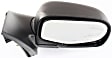Passenger Side Mirror, Power Adjust, Manual Folding, Non-Heated, Textured Black, No Signal Light, No Memory, No Puddle Light, No Auto-Dimming, No Blind Spot Feature