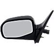 Driver Side Mirror, Power Adjust, Manual Folding, Non-Heated, Textured Black, No Signal Light, No Memory, With Puddle Light, No Auto-Dimming, No Blind Spot Feature