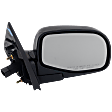 Passenger Side Mirror, Power Adjust, Manual Folding, Non-Heated, Textured Black, No Signal Light, No Memory, With Puddle Light, No Auto-Dimming, No Blind Spot Feature