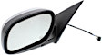 Driver Side Mirror, Power Adjust, Manual Folding, Heated, Chrome, No Signal Light, No Memory, No Puddle Light, No Auto-Dimming, No Blind Spot Feature