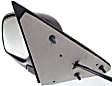 Driver Side Mirror, Power Adjust, Manual Folding, Heated, Paintable, No Signal Light, No Memory, No Puddle Light, No Auto-Dimming, No Blind Spot Feature