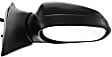 Passenger Side Mirror, Power, Manual Folding, Heated, Paintable, No Signal Light, No Memory, No Puddle Light, No Auto-Dimming, No Blind Spot Feature