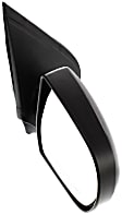 Passenger Side Mirror, Power, Manual Folding, Heated, Textured Black, No Signal Light, No Memory, No Puddle Light, No Auto-Dimming, No Blind Spot Feature