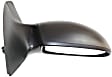 Passenger Side Mirror, Power Adjust, Non-Folding, Heated, Textured Black, No Signal Light, No Memory, No Puddle Light, No Auto-Dimming, No Blind Spot Feature