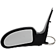 Driver Side Mirror, Manual Adjust, Non-Folding, Non-Heated, Textured Black, No Signal Light, No Memory, No Puddle Light, No Auto-Dimming, No Blind Spot Feature