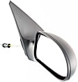 Passenger Side Mirror, Manual Adjust, Non-Folding, Non-Heated, Textured Black, No Signal Light, No Memory, No Puddle Light, No Auto-Dimming, No Blind Spot Feature