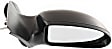 Passenger Side Mirror, Manual Adjust, Non-Folding, Non-Heated, Textured Black, No Signal Light, No Memory, No Puddle Light, No Auto-Dimming, No Blind Spot Feature