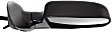 1992-2002 Ford E-250 Econoline - 3-bolt mount, Passenger Side Mirror, Power, Heated, Manual Folding, Textured Black, No Signal Light, No Memory, No Puddle Light, No Auto-Dimming, No Blind Spot Feature