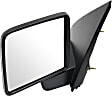 2004 Ford F-150 - Driver Side Mirror, New Body Style, Manual Adjust, Non-Heated, Textured Black, Manual Folding, No Signal Light, No Blind Spot Feature, No Memory, No Puddle Light, No Auto-Dimming, Paddle Style