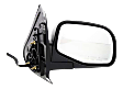 Passenger Side Mirror, Power Adjust, Manual Folding, Non-Heated, Textured Black, No Signal Light, No Memory, No Puddle Light, No Auto-Dimming, No Blind Spot Feature