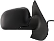 Passenger Side Mirror, Power Adjust, Manual Folding, Non-Heated, Textured Black, No Signal Light, No Memory, No Puddle Light, No Auto-Dimming, No Blind Spot Feature
