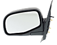 Driver Side Mirror, Manual Adjust, Manual Folding, Non-Heated, Textured Black, No Signal Light, No Memory, No Puddle Light, No Auto-Dimming, No Blind Spot Feature