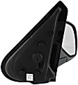 Passenger Side Mirror, Manual Adjust, Manual Folding, Non-Heated, Textured Black, No Signal Light, No Memory, No Puddle Light, No Auto-Dimming, No Blind Spot Feature