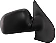 Passenger Side Mirror, Manual Adjust, Manual Folding, Non-Heated, Textured Black, No Signal Light, No Memory, No Puddle Light, No Auto-Dimming, No Blind Spot Feature