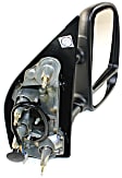 4-bolt mount, Passenger Side Towing Mirror, Power Adjust, Non-Heated, Manual Folding, Textured Black, No Signal Light, No Memory, No Puddle Light, No Auto-Dimming, No Blind Spot Feature