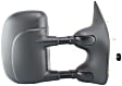 4-bolt mount, Passenger Side Towing Mirror, Manual Adjust, Non-Heated, Manual Folding, Textured Black, No Signal Light, No Memory, No Puddle Light, No Auto-Dimming, No Blind Spot Feature
