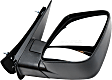2003-2008 Ford E-150 - 4-bolt mount, Passenger Side Mirror, Power, Non-Heated, Manual Folding, Textured Black, No Signal Light, No Memory, No Puddle Light, No Auto-Dimming, No Blind Spot Feature