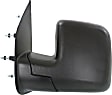 2003 Ford E-250 - Driver Side Mirror, Manual Adjust, Non-Heated, Textured Black, Manual Folding, No Signal Light, No Blind Spot Feature, No Memory, No Puddle Light, No Auto-Dimming