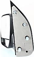 2003 Ford E-250 - Driver Side Mirror, Manual Adjust, Non-Heated, Textured Black, Manual Folding, No Signal Light, No Blind Spot Feature, No Memory, No Puddle Light, No Auto-Dimming