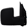 2005 Ford E-350 Super Duty Base - 4-bolt Mount, Passenger Side Mirror, Manual Adjust, Non-Heated, Textured Black, Manual Folding, No Signal Light, No Blind Spot Feature, No Memory, No Puddle Light, No Auto-Dimming