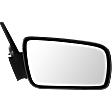 Passenger Side Mirror, Power, Non-Folding, Non-Heated, Textured Black, No Signal Light, No Memory, No Puddle Light, No Auto-Dimming, No Blind Spot Feature