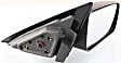 Passenger Side Mirror, Power, Non-Folding, Non-Heated, Textured Black, No Signal Light, No Memory, No Puddle Light, No Auto-Dimming, No Blind Spot Feature
