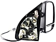 Passenger Side Towing Mirror, Power Adjust, Manual Folding, Heated, Paintable, In-housing Signal Light, No Memory, No Puddle Light, No Auto-Dimming, With Blind Spot Glass
