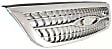 Grille Assembly, Chrome Shell with Painted Black Insert