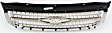 Grille Assembly, Chrome Shell with Painted Black Insert