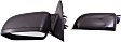2010 Ford Fusion S - Driver Side Mirror, Power Adjust, Non-Heated, With 1 Paintable and 1 Textured Black Cap, Non-Folding, No Signal Light, No Blind Spot Feature, No Memory, No Puddle Light, No Auto-Dimming