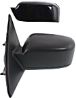 2010 Ford Fusion SEL - Driver Side Mirror, For Models Without Blind Spot Information System, Power Adjust, Heated, With 1 Paintable and 1 Textured Black Cap, Non-Folding, No Signal Light, No Blind Spot Feature, No Memory, With Puddle Light, No Auto-Dimming~