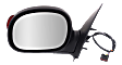 Driver Side Mirror, Non-Towing, Power Adjust, Manual Folding, Non-Heated, Chrome, In-housing Signal Light, No Memory, No Puddle Light, No Auto-Dimming, No Blind Spot Feature