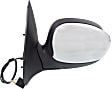 Driver Side Mirror, Non-Towing, Power Adjust, Manual Folding, Non-Heated, Chrome, In-housing Signal Light, No Memory, No Puddle Light, No Auto-Dimming, No Blind Spot Feature