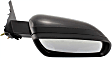 Passenger Side Mirror, Power Adjust, Manual Folding, Non-Heated, Paintable, No Signal Light, No Memory, No Puddle Light, No Auto-Dimming, No Blind Spot Feature