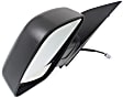 4-bolt mount, Driver Side Mirror, Power Adjust, Non-Heated, Manual Folding, Textured Black, No Signal Light, No Memory, With Puddle Light, No Auto-Dimming, No Blind Spot Feature