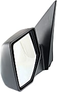 Driver Side Mirror, Power Adjust, Manual Folding, Non-Heated, Textured Black, No Signal Light, No Memory, With Puddle Light, No Auto-Dimming, No Blind Spot Feature