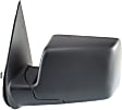 Driver Side Mirror, Power Adjust, Manual Folding, Non-Heated, Textured Black, No Signal Light, No Memory, With Puddle Light, No Auto-Dimming, No Blind Spot Feature