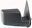 2010 Ford Explorer - Passenger Side Mirror, Power Adjust, Non-Heated, Textured Black, Manual Folding, No Signal Light, No Blind Spot Feature, No Memory, With Puddle Light, No Auto-Dim