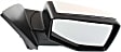 Passenger Side Mirror, Manual Adjust, Manual Folding, Non-Heated, Chrome, No Signal Light, No Memory, No Puddle Light, No Auto-Dimming, No Blind Spot Feature