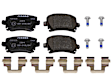 2010 Volkswagen GTI - Rear Semi-metallic Brake Pad Set