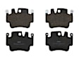 2001 Porsche 911 - Front Semi-metallic Brake Pad Set, For Mounting Parts Use (Qty.) (1) 996 351 959 01 kit